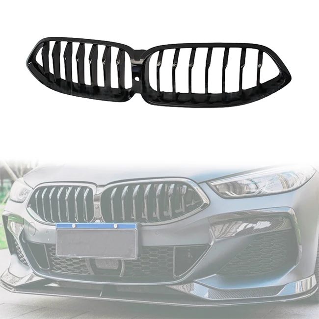 LUMA 2021-2023 For BMW 8 Series ABS Grill G14/G15/G16 Single Slat Gloss Black Front Bumper Accessory New Condition
LUMA 2021-2023 For BMW 8 Series ABS Grill G14/G15/G16 Single Slat Gloss Black Front Bumper Accessory New Condition