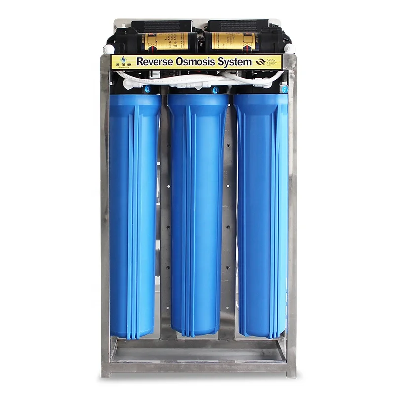 Commercial 1200 Gpd Whole House Reverse Osmosis Water Purifier Filter System Electric For Hotels And Households
Commercial 1200 Gpd Whole House Reverse Osmosis Water Purifier Filter System Electric For Hotels And Households