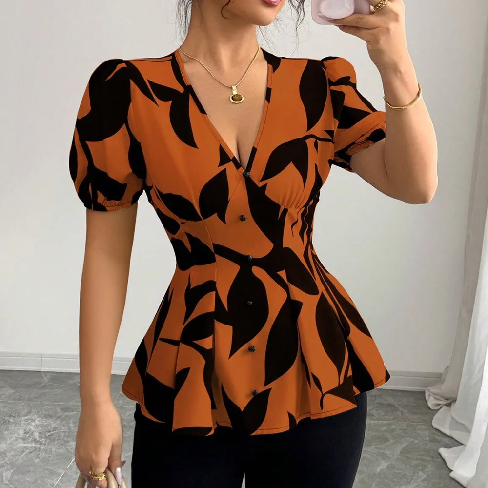 2026 Summer New Fashion Casual Women's Top Printed T-Shirts Female Clothing
2026 Summer New Fashion Casual Women's Top Printed T-Shirts Female Clothing