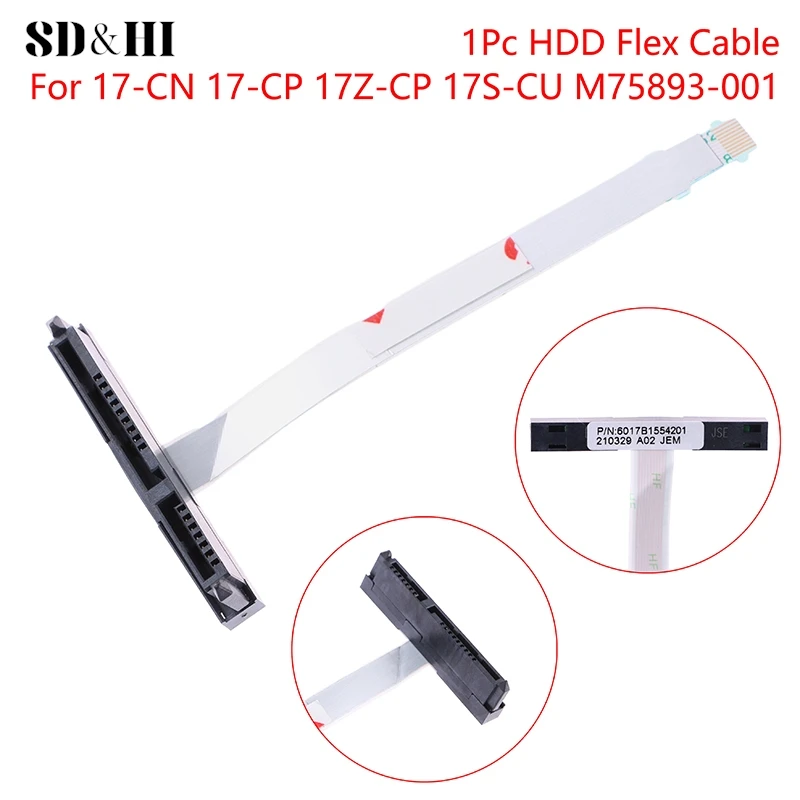 Кабель для жесткого диска HP 17-CN 17-CP 17Z-CP 17S-CU интерфейс для жесткого диска ноутбука SATA
Кабель для жесткого диска HP 17-CN 17-CP 17Z-CP 17S-CU интерфейс для жесткого диска ноутбука SATA