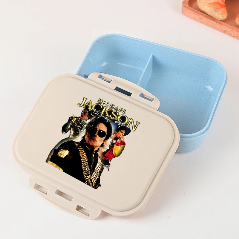 Michael Jackson Lunch Box Singer MJ Fresh-keeping Bento Case Student Supplies Portable Picnic Case Office Food Storage Case Gift
Michael Jackson Lunch Box Singer MJ Fresh-keeping Bento Case Student Supplies Portable Picnic Case Office Food Storage Case Gift