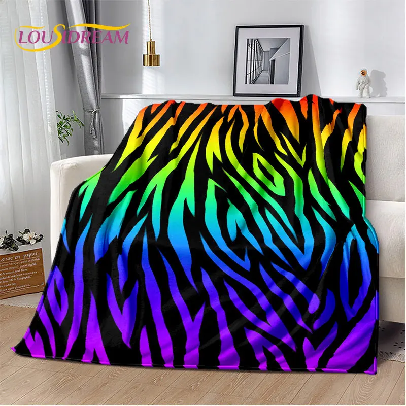 3D Colorful Zebra Pattern Soft Plush Blanket,Flannel Blanket Throw Blanket for Living Room Bedroom Bed Sofa Picnic Office Cover
3D Colorful Zebra Pattern Soft Plush Blanket,Flannel Blanket Throw Blanket for Living Room Bedroom Bed Sofa Picnic Office Cover
