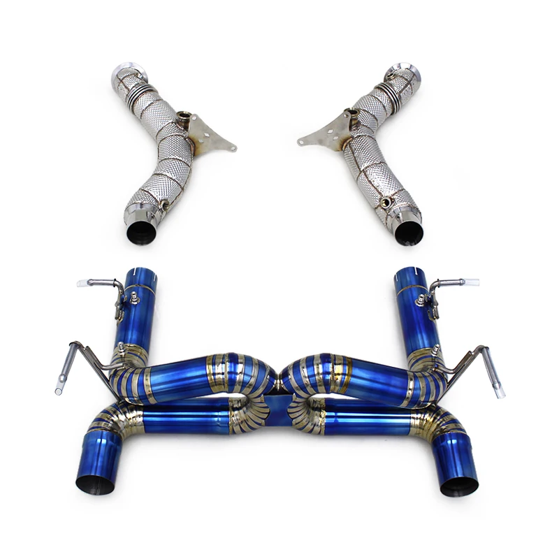 Auto Performance Full Exhaust System For Ferrari F8 Spider/Tributo V8 3.9T 2019+ Titanium Race Catback Exhaust Straight Downpipe
Auto Performance Full Exhaust System For Ferrari F8 Spider/Tributo V8 3.9T 2019+ Titanium Race Catback Exhaust Straight Downpipe