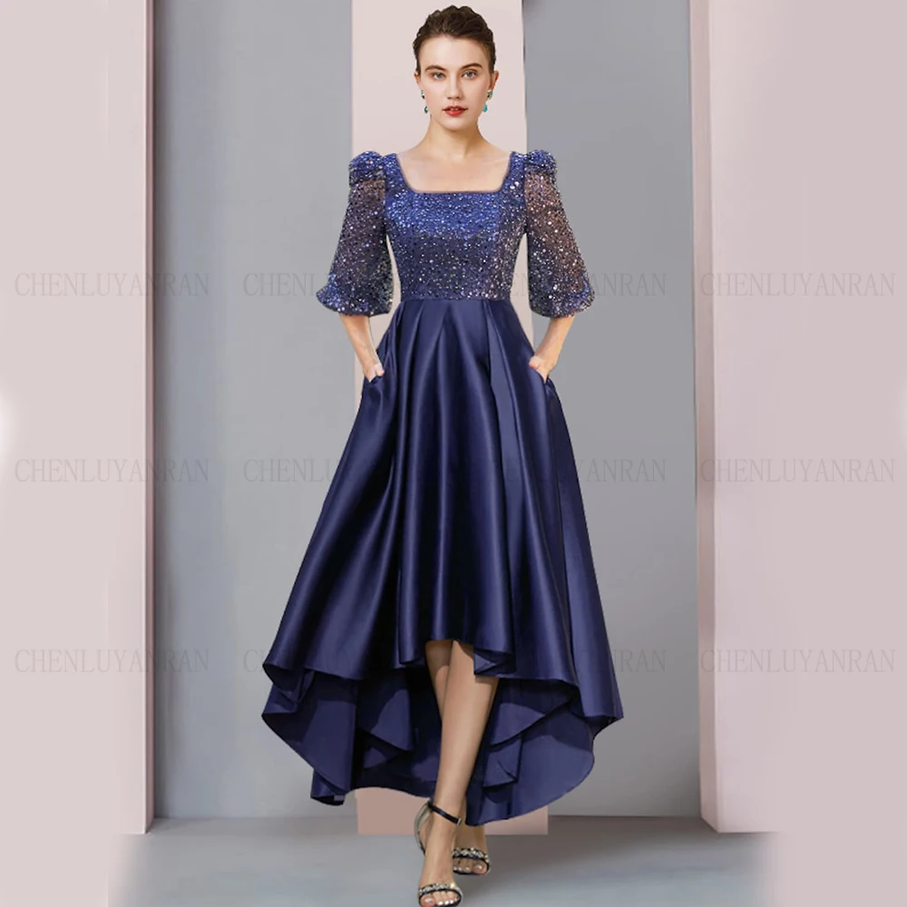 Exquisite Sequin Mother of the Bride Dresses 2025 Half Sleeves A-Line Wedding Guest Gowns Satin Dress Women For Wedding Party
Exquisite Sequin Mother of the Bride Dresses 2025 Half Sleeves A-Line Wedding Guest Gowns Satin Dress Women For Wedding Party