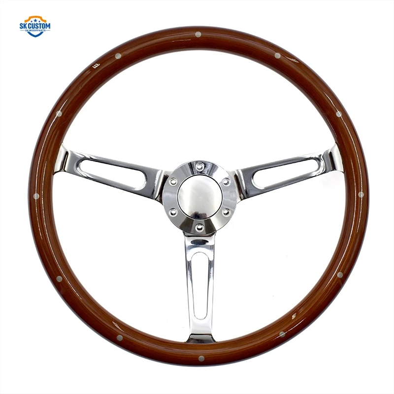 Universal Racing Parts Car Steering Wheel 15 Inch 380mm Wood Steering Wheel With 70mm Screw Hurn Button
Universal Racing Parts Car Steering Wheel 15 Inch 380mm Wood Steering Wheel With 70mm Screw Hurn Button