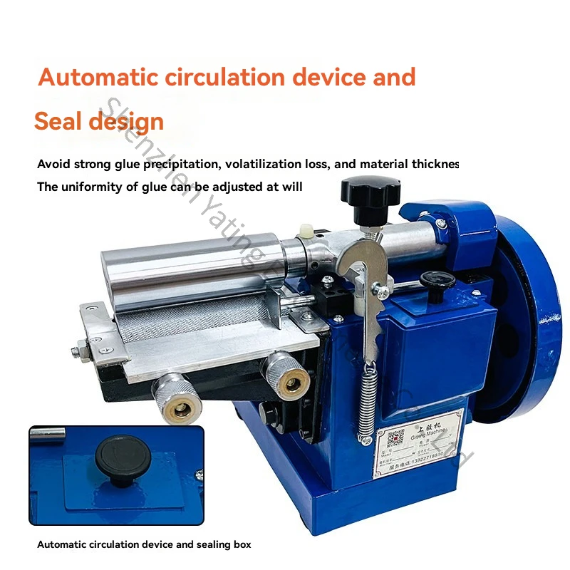 Leather Gluing Machine Coating Machine Strong Glue Rolling Machine, Paper Box, Handbag Packaging Gluing Machine
Leather Gluing Machine Coating Machine Strong Glue Rolling Machine, Paper Box, Handbag Packaging Gluing Machine
