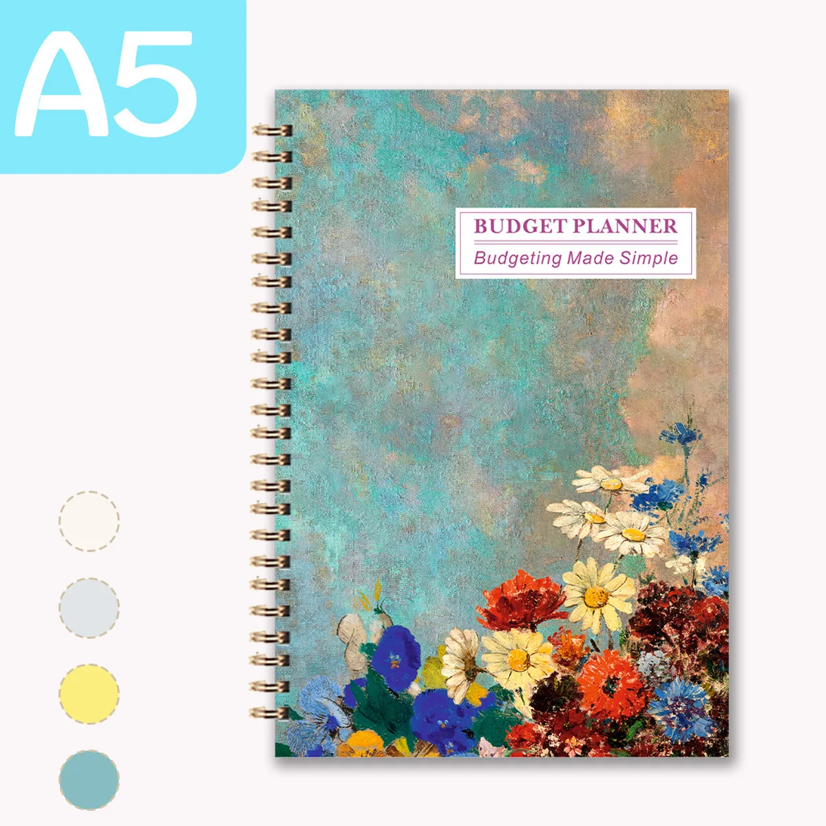 2 Pcs A5 Beautiful Cover Budget Planner for Personal & Family Finance Management Note Book Wholesale
2 Pcs A5 Beautiful Cover Budget Planner for Personal & Family Finance Management Note Book Wholesale