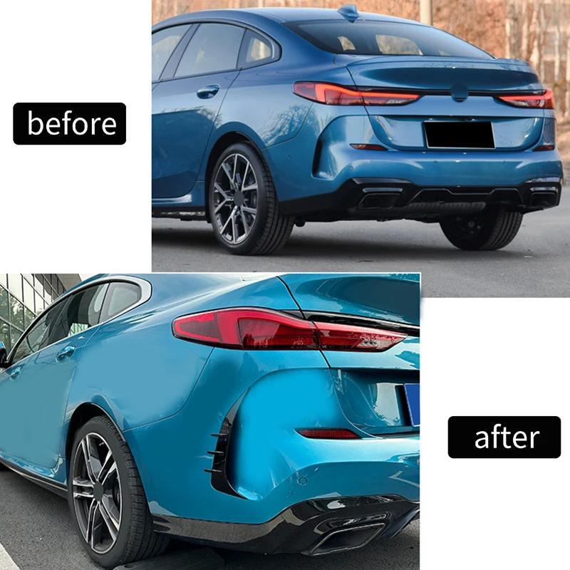 Rear Bumper Spoiler Air Vent Cover Side Canard For BMW 2 Series F44 Gran Coupe 2020-2023 M Sport
Rear Bumper Spoiler Air Vent Cover Side Canard For BMW 2 Series F44 Gran Coupe 2020-2023 M Sport
