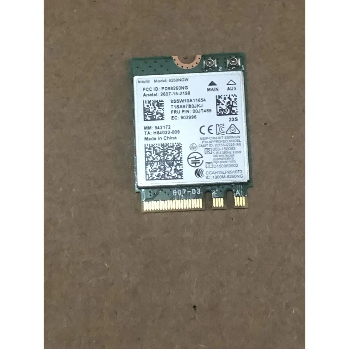Network Card for P310 P410 00JT489
Network Card for P310 P410 00JT489