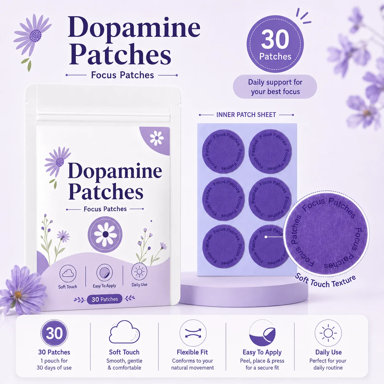30pcs Daily Use Body Patches
30pcs Daily Use Body Patches