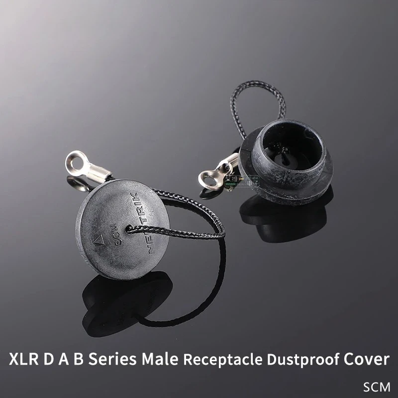 XLR Male /Female Receptacle Water Dust Protection Cover With Rope Cord SCM Chassis Connectors Cap for XLR D A B Series
XLR Male /Female Receptacle Water Dust Protection Cover With Rope Cord SCM Chassis Connectors Cap for XLR D A B Series