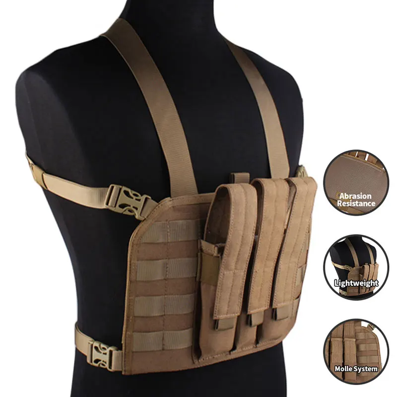 Нагрудная установка Emersongear MP7 с подсумкой для журналов, сумка для страйкбола, охоты, MOLLE, камуфляжное снаряжение для переноски пластин, жилет, нейлон
Нагрудная установка Emersongear MP7 с подсумкой для журналов, сумка для страйкбола, охоты, MOLLE, камуфляжное снаряжение для переноски пластин, жилет, нейлон