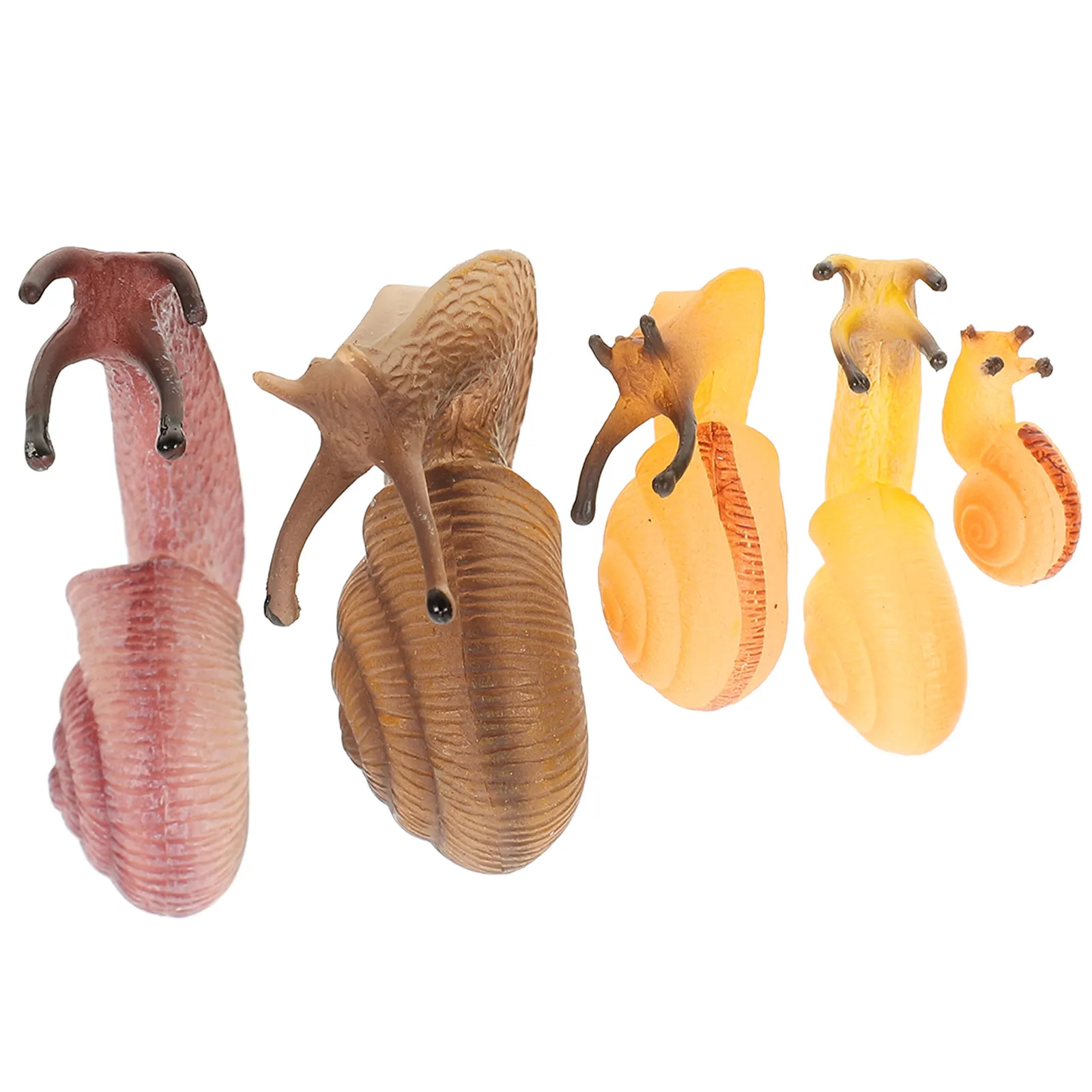 5Pcs Realistic Simulation Snail Figures Premium Plastic Animal Decor for Kids Education Balcony Garden Desktop Decoration
5Pcs Realistic Simulation Snail Figures Premium Plastic Animal Decor for Kids Education Balcony Garden Desktop Decoration