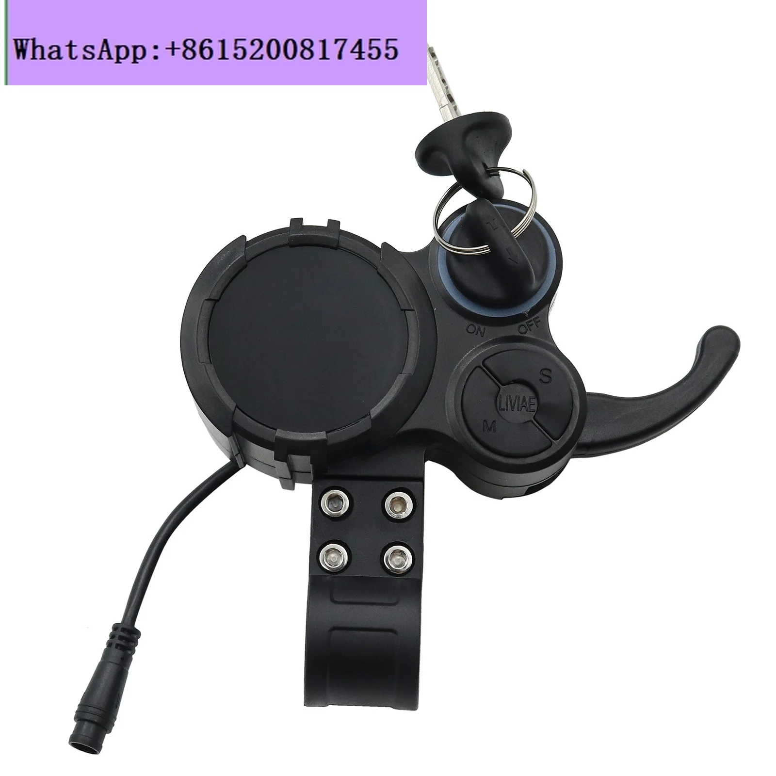 Electric Repair Parts 36V 48V 52V 60V LCD Dashboard Switch with Key
Electric Repair Parts 36V 48V 52V 60V LCD Dashboard Switch with Key