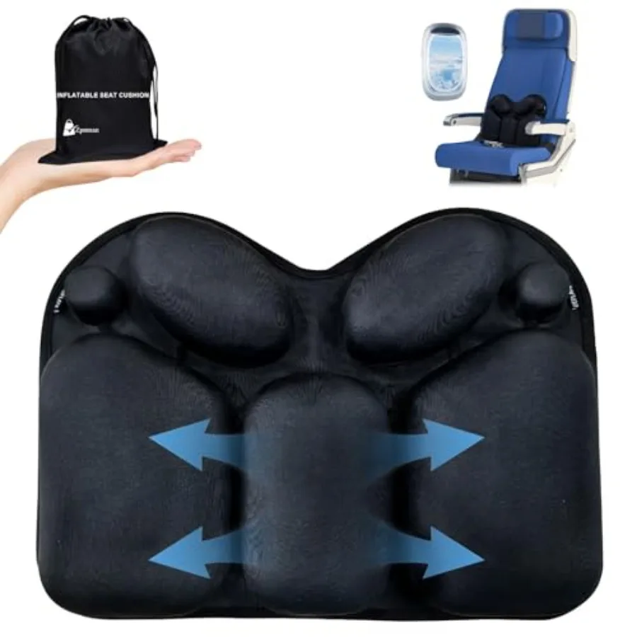 Inflatable Lumbar Pillow for Travel Portable Back Support Pillow for Office Chair/Car seat Customizable Blow Up Lumbar Cushion
Inflatable Lumbar Pillow for Travel Portable Back Support Pillow for Office Chair/Car seat Customizable Blow Up Lumbar Cushion