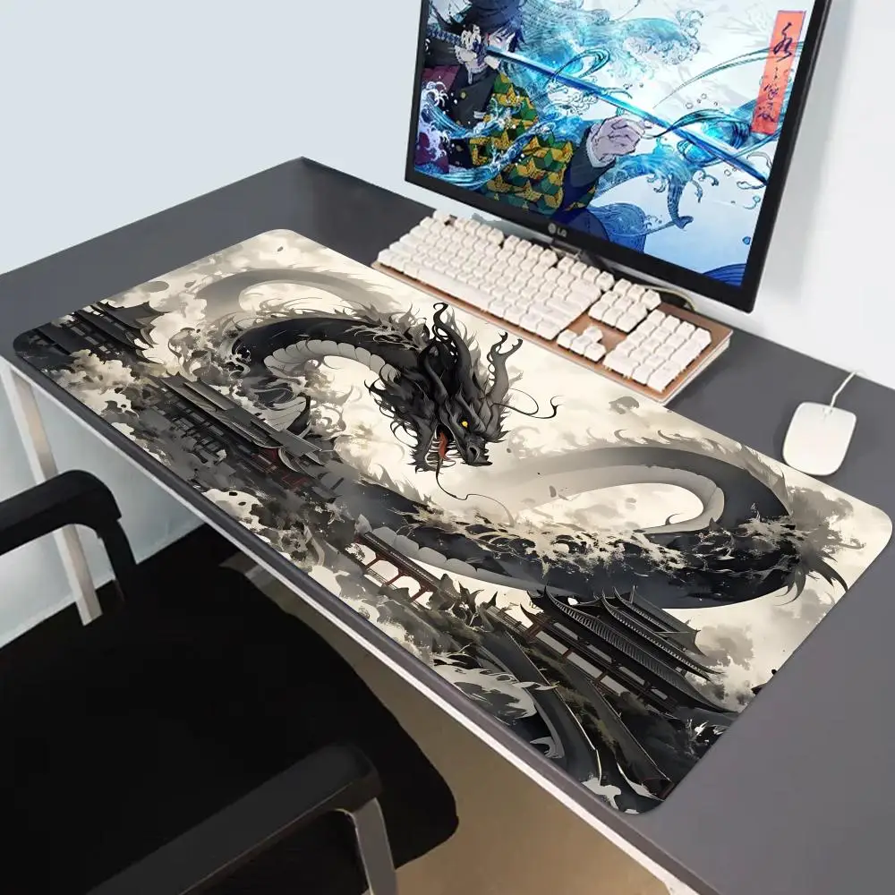 HYBXAXC Black Mouse Pads Dragon Design Large Computer Office Game Table Mats Antislip HD Gaming Keyboard Mousepads Long Desk Mat
HYBXAXC Black Mouse Pads Dragon Design Large Computer Office Game Table Mats Antislip HD Gaming Keyboard Mousepads Long Desk Mat