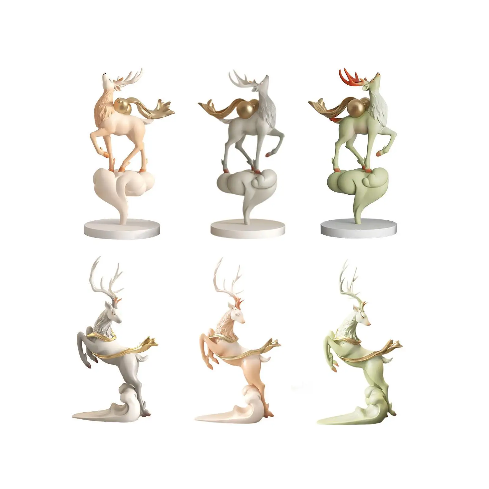 Deer Ornament Decorative Home Decor Creative Modern Collectible Elk Sculpture
Deer Ornament Decorative Home Decor Creative Modern Collectible Elk Sculpture