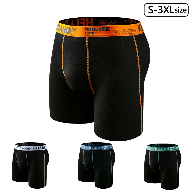 4-Pack Solid-Color Men's Underwear: Minimalist, Versatile & Timeless, with Extended Leg Design, Suitable for Home Wear
4-Pack Solid-Color Men's Underwear: Minimalist, Versatile & Timeless, with Extended Leg Design, Suitable for Home Wear