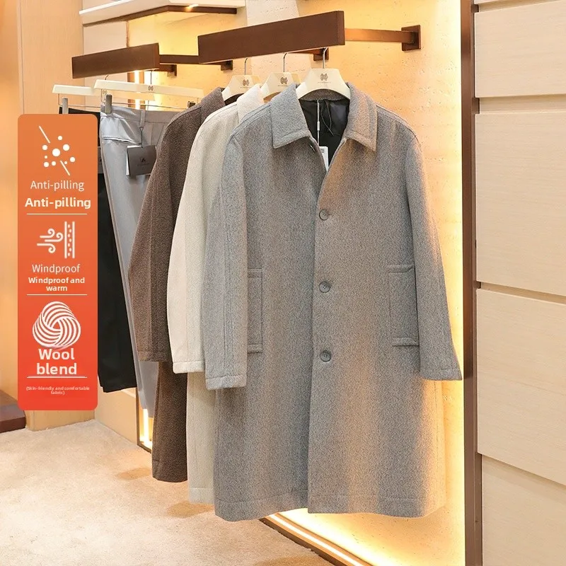 Мужское повседневное шерстяное пальто Busin Sle, осень-зима, Новое поступление, доктор.Huang's Faion, городское, теплостойкое
Мужское повседневное шерстяное пальто Busin Sle, осень-зима, Новое поступление, доктор.Huang's Faion, городское, теплостойкое