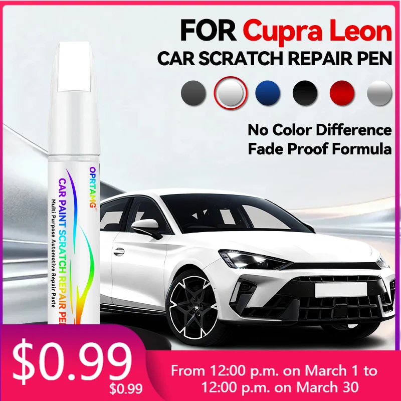 Car Tools Car Paint Repair Pen For 2020-2025 CUPRA Leon Paint Scratch Repair Accessories Blue Desire Red Bronze Grey Glacial Whi
Car Tools Car Paint Repair Pen For 2020-2025 CUPRA Leon Paint Scratch Repair Accessories Blue Desire Red Bronze Grey Glacial Whi