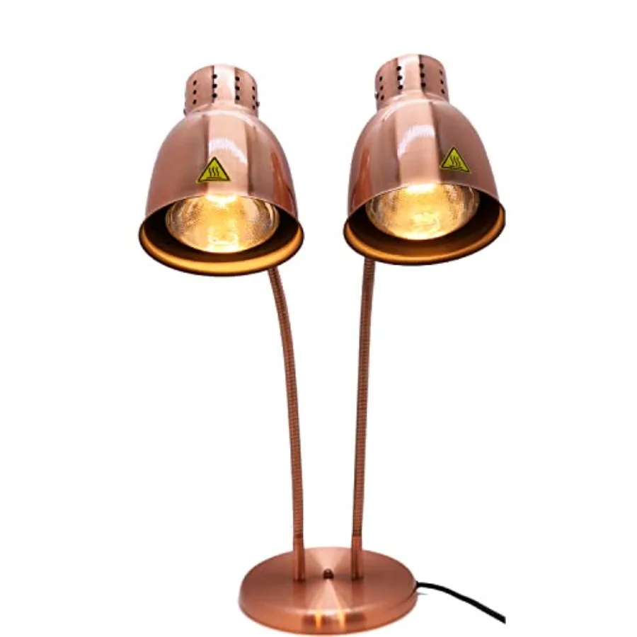Buffet food warming lamp for restaurant kitchen parties: dual 500W copper heating bulbs, adjustable freestanding heat lamp, sta
Buffet food warming lamp for restaurant kitchen parties: dual 500W copper heating bulbs, adjustable freestanding heat lamp, sta