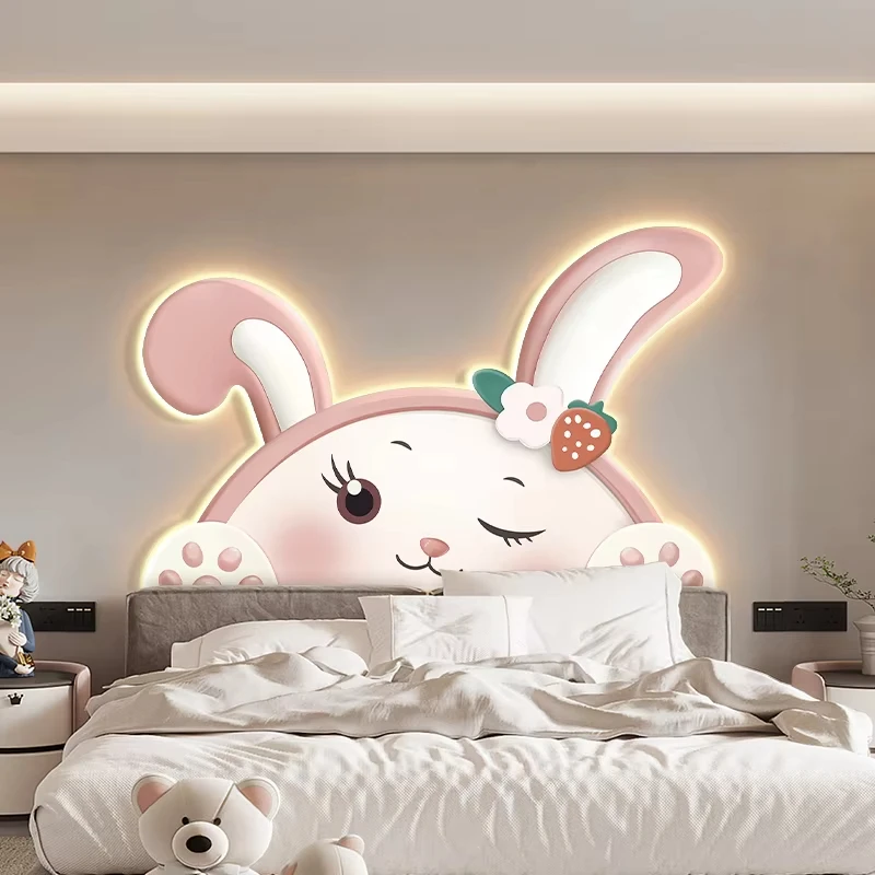 Modern Minimalist Children's Room Decoration Painting Bedroom Bedside Cartoon Rabbit Shaped Mural Led Light Wall Lamp Night Lamp
Modern Minimalist Children's Room Decoration Painting Bedroom Bedside Cartoon Rabbit Shaped Mural Led Light Wall Lamp Night Lamp