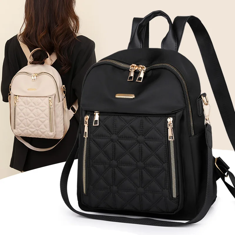 Lingge Embroidered Double Shoulder Bag for Women New Edition Versatile Large Capacity Water Proof Travel Backpack Travel Bag
Lingge Embroidered Double Shoulder Bag for Women New Edition Versatile Large Capacity Water Proof Travel Backpack Travel Bag