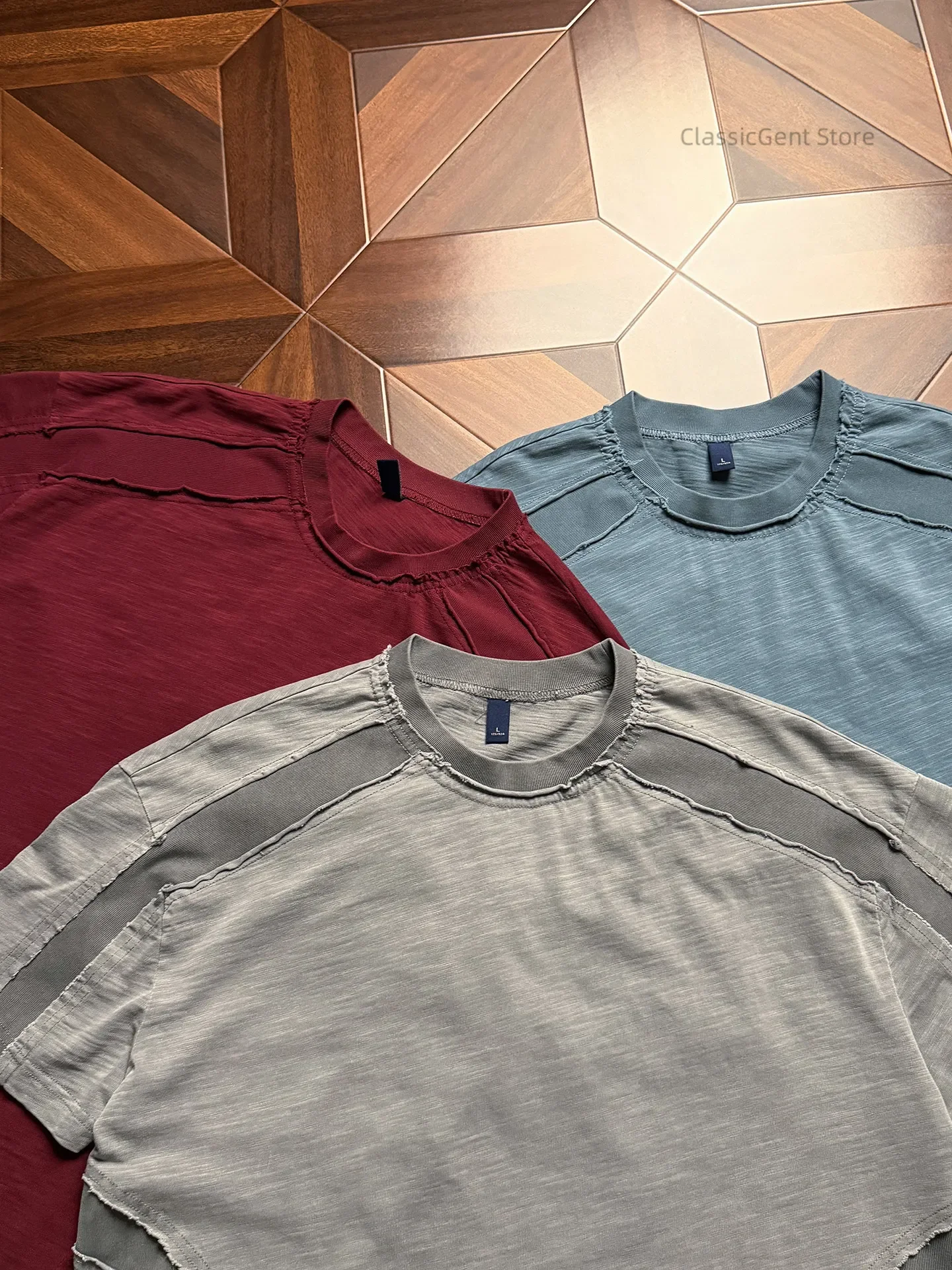 New multi-piece three-dimensional tailoring, custom 9.5OZ pure cotton loose and non-elastic T-shirt
New multi-piece three-dimensional tailoring, custom 9.5OZ pure cotton loose and non-elastic T-shirt