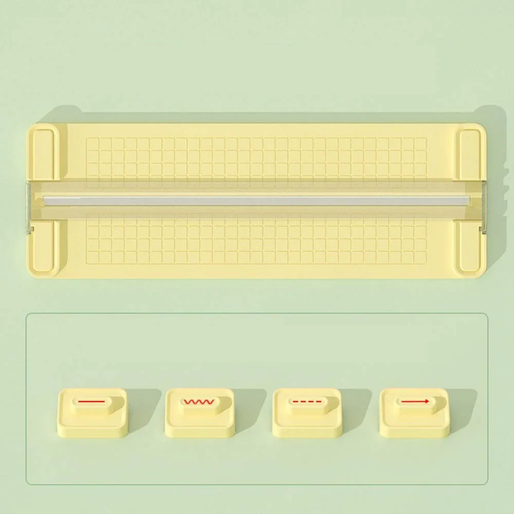 Precision 4-in-1 Paper Cutter Bidirectional Cutting Anti-Slip Manual Paper Trimmer 360-degree Creasing Dotted Shredder
Precision 4-in-1 Paper Cutter Bidirectional Cutting Anti-Slip Manual Paper Trimmer 360-degree Creasing Dotted Shredder