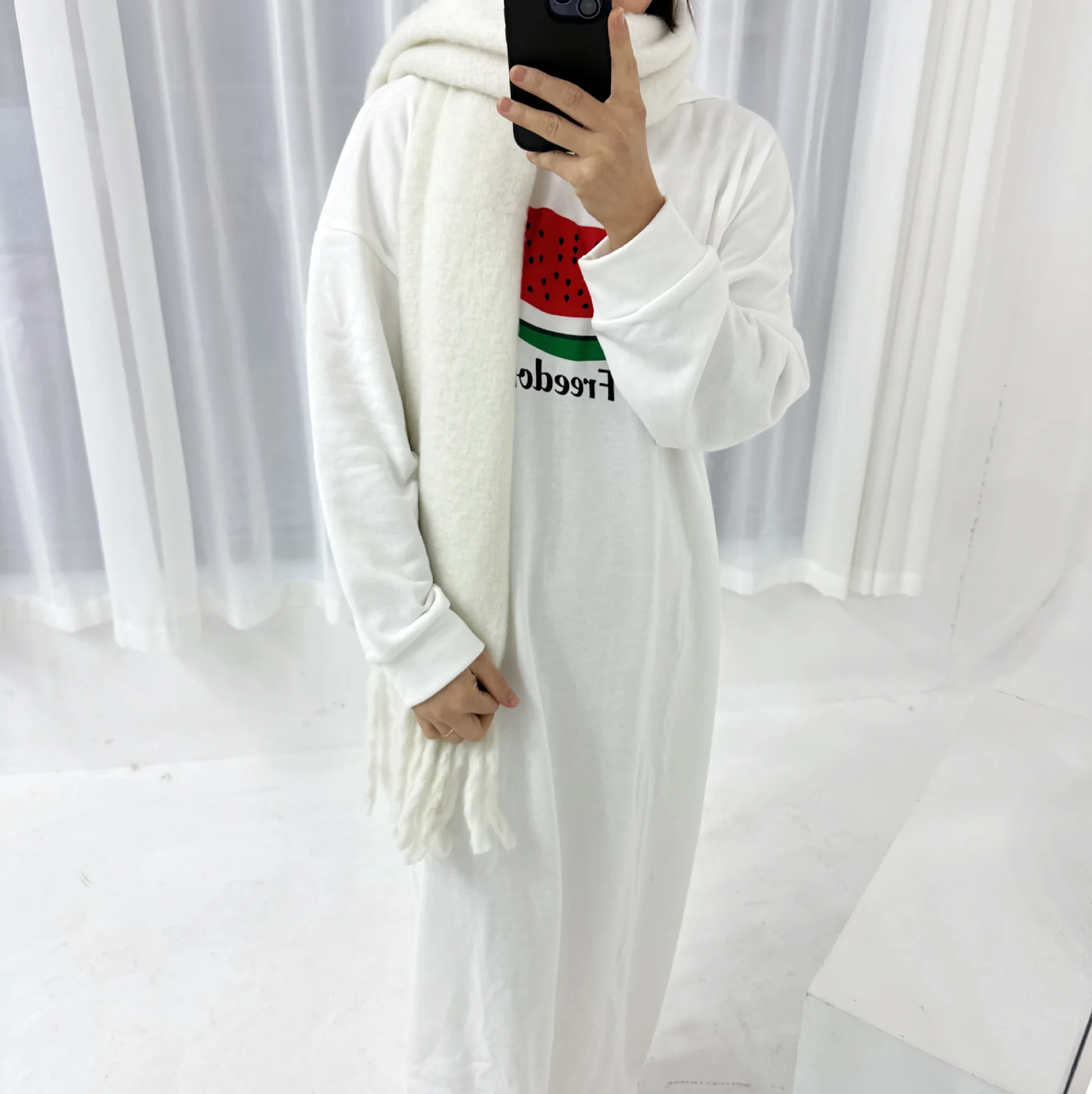 Cotton Abaya with Hood Dubai Loose Casual Sweatshirt Muslim Hooded Dress Modest Islamic Clothes African Dresses for Women Kaftan
Cotton Abaya with Hood Dubai Loose Casual Sweatshirt Muslim Hooded Dress Modest Islamic Clothes African Dresses for Women Kaftan