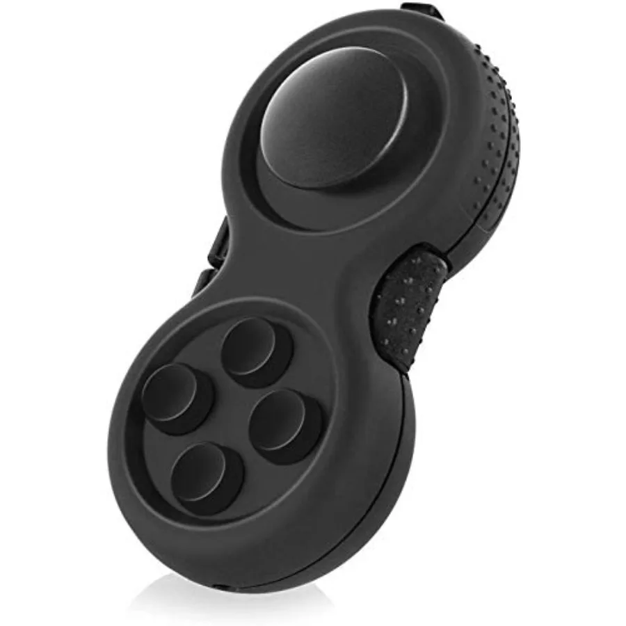 Quality Assurance Original Fidget Toy Game, Rubberized Classical Controller Fidget Concentration Toy with 8-Fidget Functions an
Quality Assurance Original Fidget Toy Game, Rubberized Classical Controller Fidget Concentration Toy with 8-Fidget Functions an