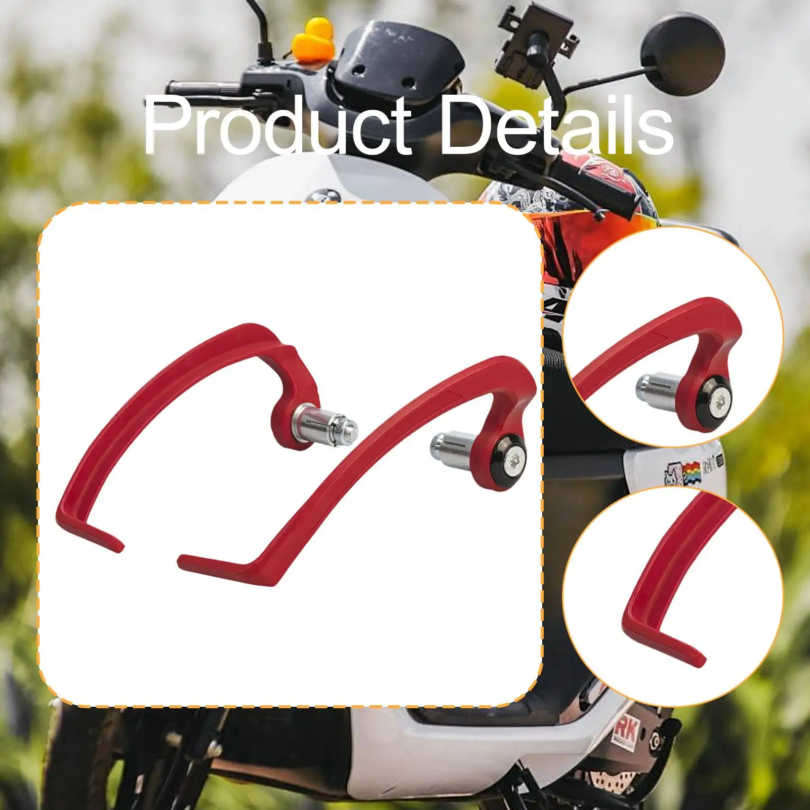 Impact Resistant 7 8in Motorcycle Handlebar Guard Handguard for Accessories for Motorcycles with Nylon Design
Impact Resistant 7 8in Motorcycle Handlebar Guard Handguard for Accessories for Motorcycles with Nylon Design
