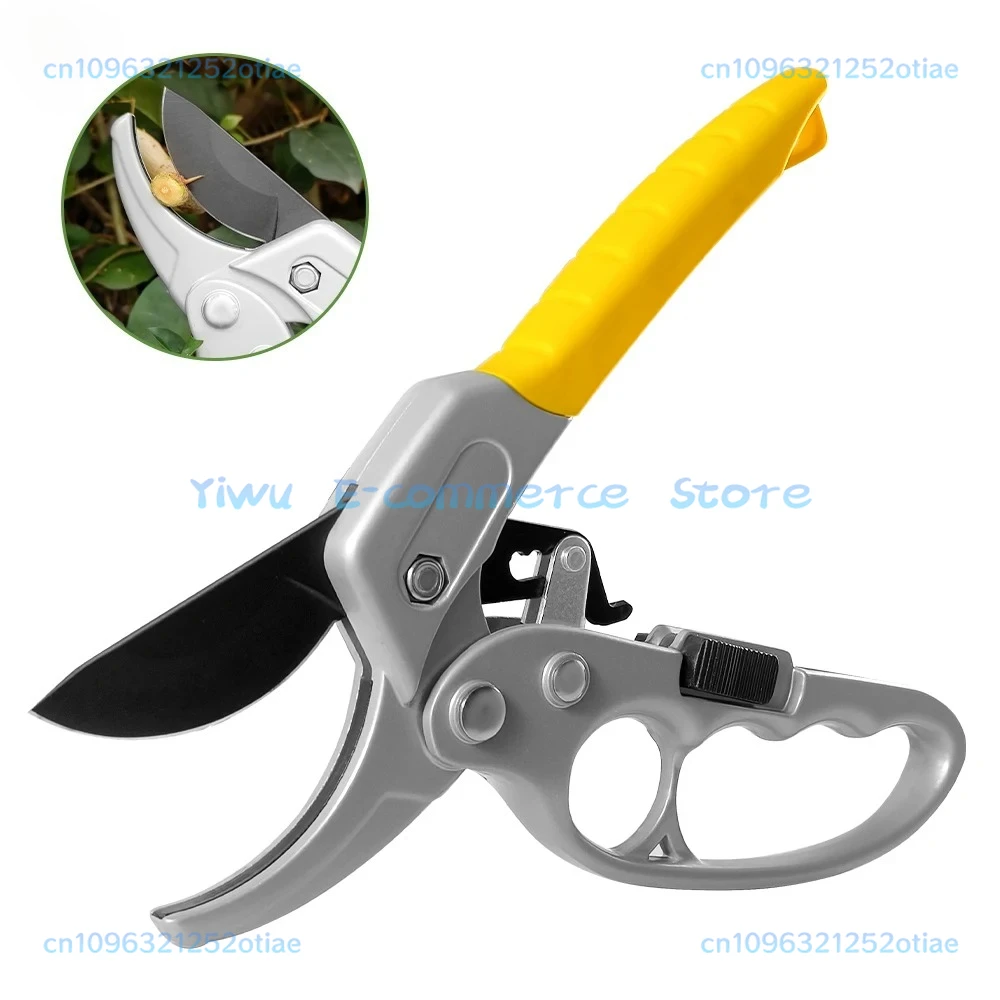 High Quality SK5 Steel PP Handle Branch Cutter Tools Garden Pruning Shears Scissors Ratchet Pruner
High Quality SK5 Steel PP Handle Branch Cutter Tools Garden Pruning Shears Scissors Ratchet Pruner