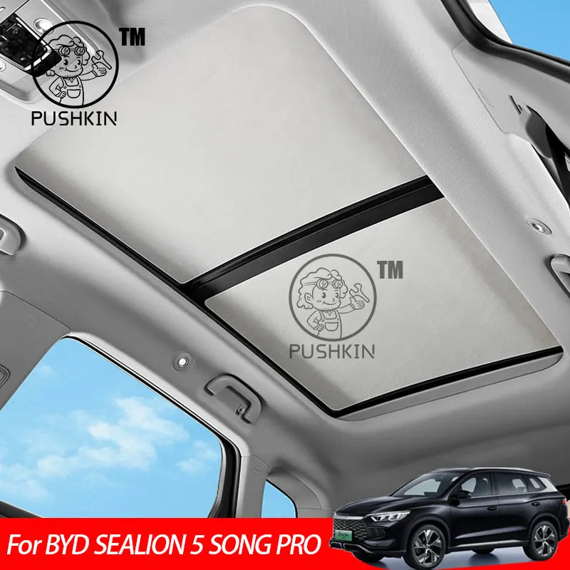 Sunroof Sunshade Ice Cloth Roof Glass Front Rear Skylight Heat Insulation Sun Shade For BYD Sealion 5 DM-i 2025 2026 SONG PRO
Sunroof Sunshade Ice Cloth Roof Glass Front Rear Skylight Heat Insulation Sun Shade For BYD Sealion 5 DM-i 2025 2026 SONG PRO