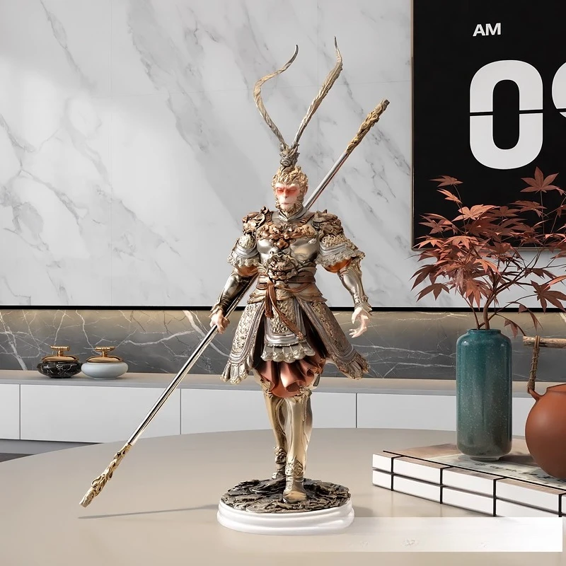 Sun Wukong ornament fights against Buddha Qitian living room office light luxury high-end decoration boys figure
Sun Wukong ornament fights against Buddha Qitian living room office light luxury high-end decoration boys figure