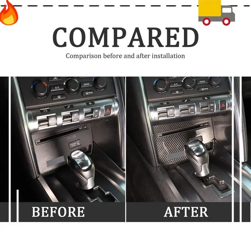 Discount-For Nissan GTR R35 2008-2016 Dry Carbon Fiber Car Center Console CD Panel Frame Cover Trim Interior Parts
Discount-For Nissan GTR R35 2008-2016 Dry Carbon Fiber Car Center Console CD Panel Frame Cover Trim Interior Parts