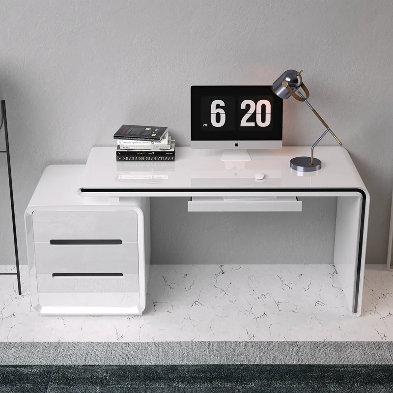 Designer Modern White Executive Desk Storage Drawers Manager Writing Studying Table Standing Laptop Scrivania Office Furniture
Designer Modern White Executive Desk Storage Drawers Manager Writing Studying Table Standing Laptop Scrivania Office Furniture