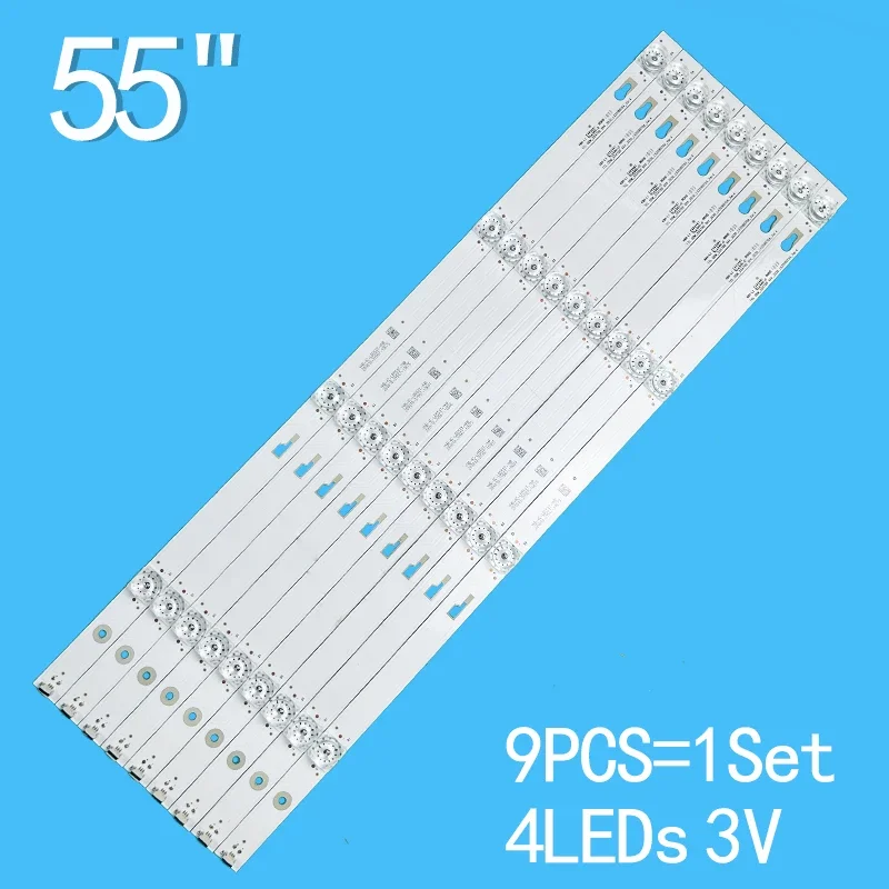 LED Backlight For YHA-4C-LB550T-YHR TCL 0DM_55A700 9X4_3030_LX20180704_VER.4 HKSM557000
LED Backlight For YHA-4C-LB550T-YHR TCL 0DM_55A700 9X4_3030_LX20180704_VER.4 HKSM557000