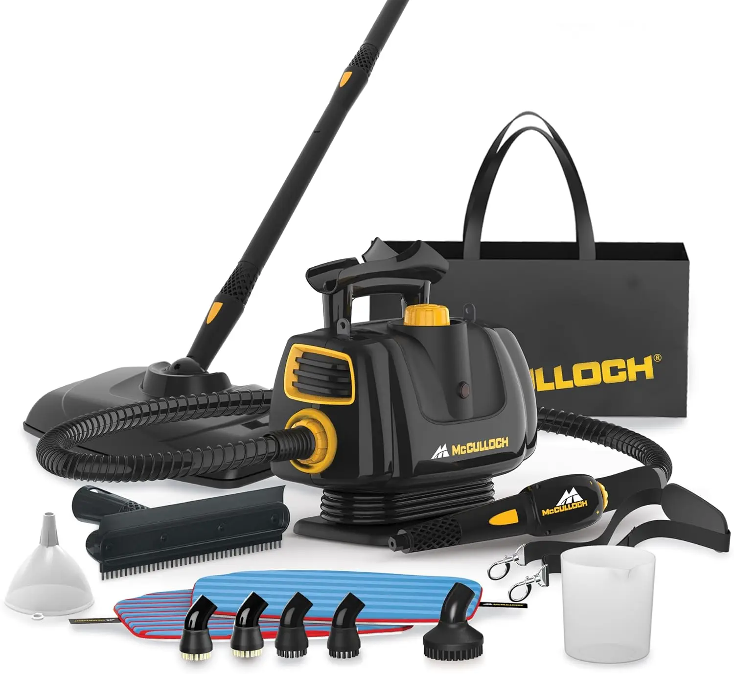Portable Steam Cleaner, 30 Min Runtime, 16 Accessories for Home & Car Detailing
Portable Steam Cleaner, 30 Min Runtime, 16 Accessories for Home & Car Detailing