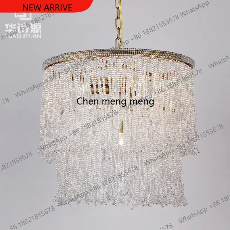 B182 Nordic shell chandelier restaurant store American fringed hemp rope crystal lamp art bedroom living room lamp
B182 Nordic shell chandelier restaurant store American fringed hemp rope crystal lamp art bedroom living room lamp