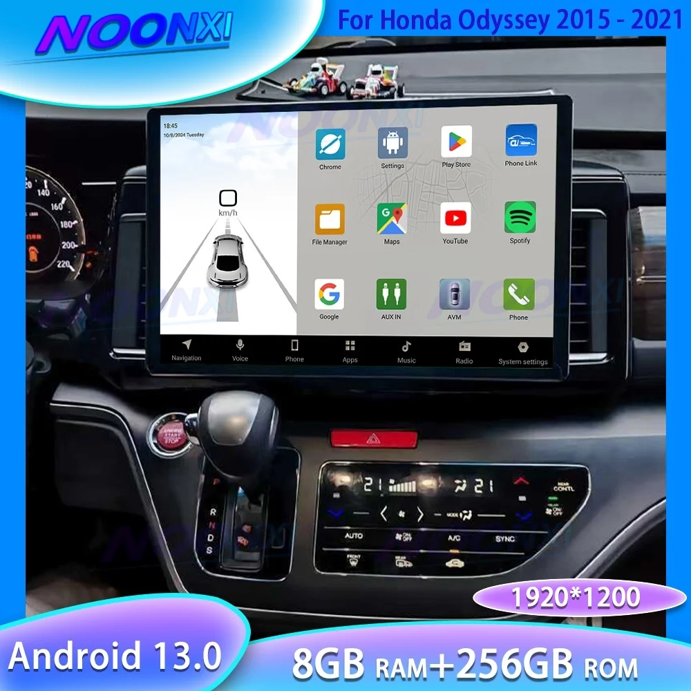 13,3-дюймовый автомобильный радиоприемник для Honda Odyssey 2015-2021 Carplay Android 13, мультимедийный видеоплеер, GPS-навигация, стерео головное устройство
13,3-дюймовый автомобильный радиоприемник для Honda Odyssey 2015-2021 Carplay Android 13, мультимедийный видеоплеер, GPS-навигация, стерео головное устройство