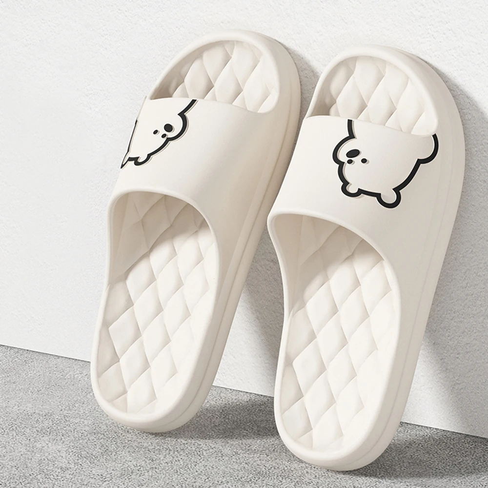 BASATU Summer Women Slippers Cute Cartoon Bear Indoor Non-slip Slides Comfy Pillow Slides Soft Thick Sole EVA Home Shower Shoes
BASATU Summer Women Slippers Cute Cartoon Bear Indoor Non-slip Slides Comfy Pillow Slides Soft Thick Sole EVA Home Shower Shoes