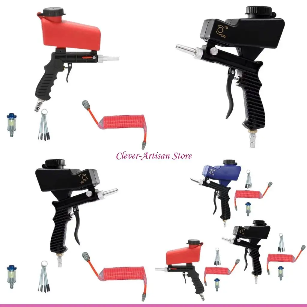 E06B Маленькие ручные пескоструйные пистолеты с легко очищаемыми пескоструйными аппаратами для художественных и промышленных
E06B Маленькие ручные пескоструйные пистолеты с легко очищаемыми пескоструйными аппаратами для художественных и промышленных