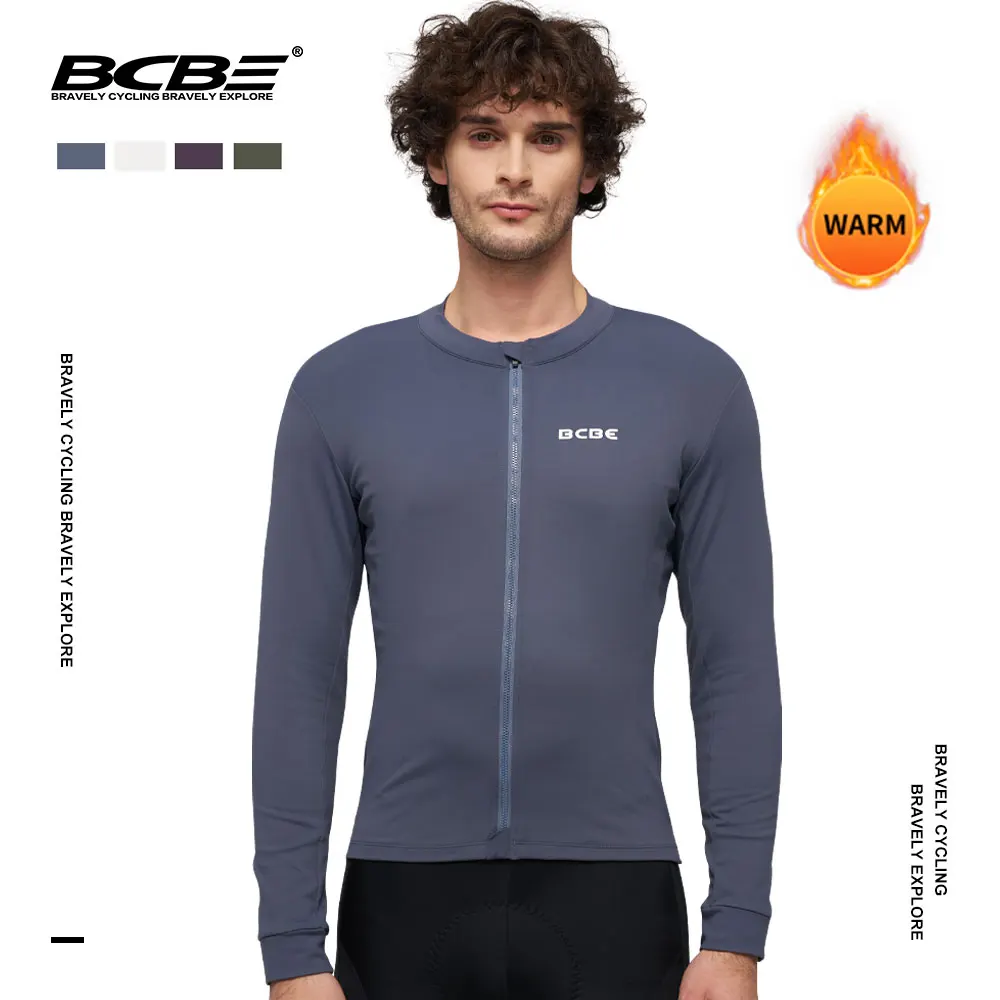 BCBE Winter Cycling Jersey Long Sleeve WindProof Thermal Fleece Cycling Jersey Hot Warm Bicycle Clothing MTB Road Bike Shirts
BCBE Winter Cycling Jersey Long Sleeve WindProof Thermal Fleece Cycling Jersey Hot Warm Bicycle Clothing MTB Road Bike Shirts