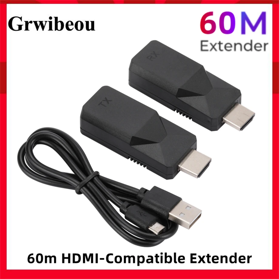 60 м HDMI-совместимый удлинитель IR Loop Out без потери 1080P RJ45 К HDMI-совместимый удлинитель передатчик приемник для Cat5e Cat6
60 м HDMI-совместимый удлинитель IR Loop Out без потери 1080P RJ45 К HDMI-совместимый удлинитель передатчик приемник для Cat5e Cat6