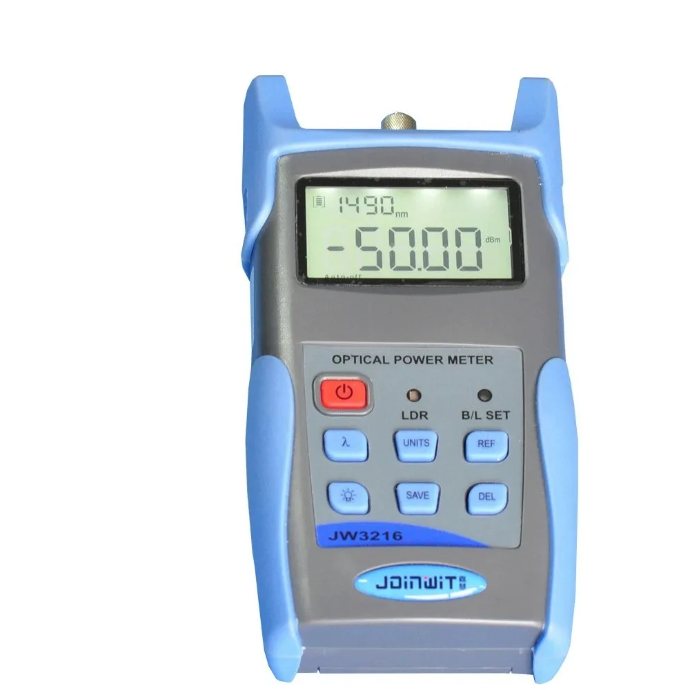 CATV Broadcasting Televsion USB Port Data Storage JW3216C -50~+26dBm Handheld Fiber Optical Power Meter
CATV Broadcasting Televsion USB Port Data Storage JW3216C -50~+26dBm Handheld Fiber Optical Power Meter