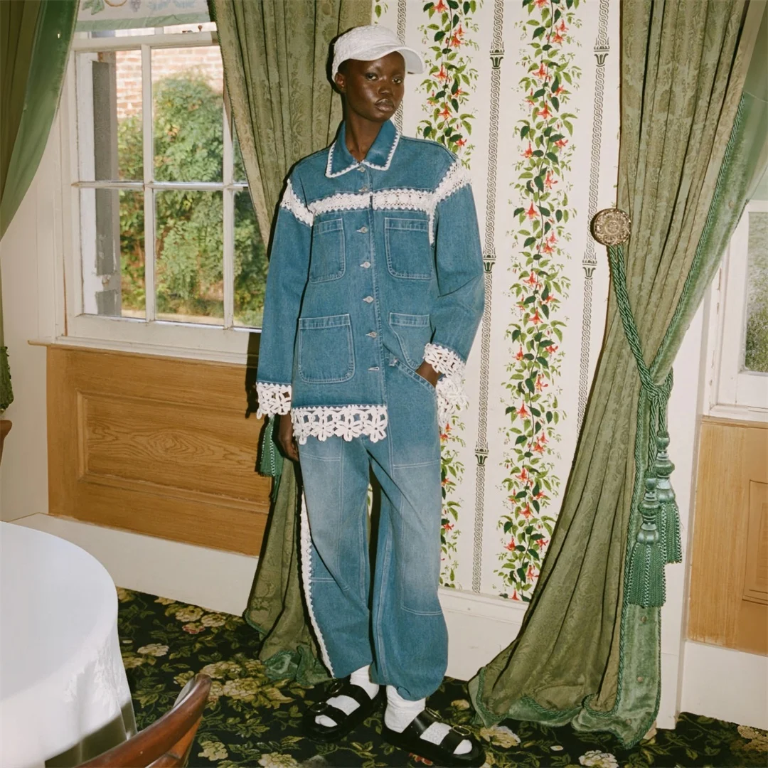 French Style Poster Series NY Se Jacket Jeans Pants Embroidered Denim Women's Loose Fit Cotton Spring 2026 Collection
French Style Poster Series NY Se Jacket Jeans Pants Embroidered Denim Women's Loose Fit Cotton Spring 2026 Collection