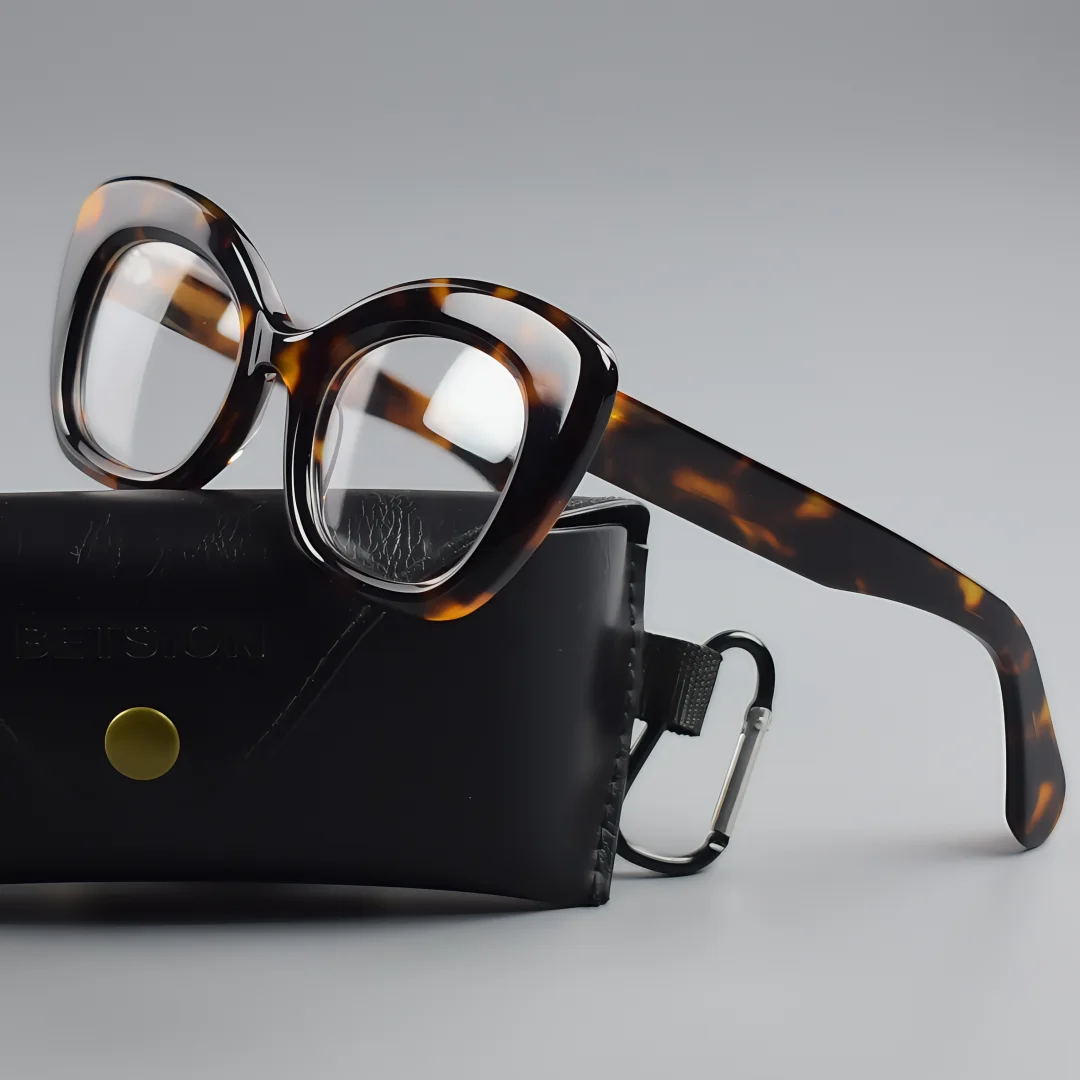 BESTION Fashion Classic Oversized Cat Eye Acetate Eyeglasses Frame 49mm Frame For Retro & Casual Style
BESTION Fashion Classic Oversized Cat Eye Acetate Eyeglasses Frame 49mm Frame For Retro & Casual Style