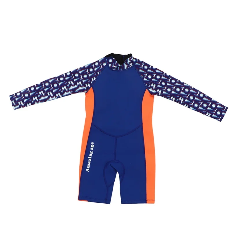 Children Diving Suit 2.5mm Neoprene Rubber Nylon Long Sleeve Blue Purple Diving Swimsuit For Kids 10 Size
Children Diving Suit 2.5mm Neoprene Rubber Nylon Long Sleeve Blue Purple Diving Swimsuit For Kids 10 Size