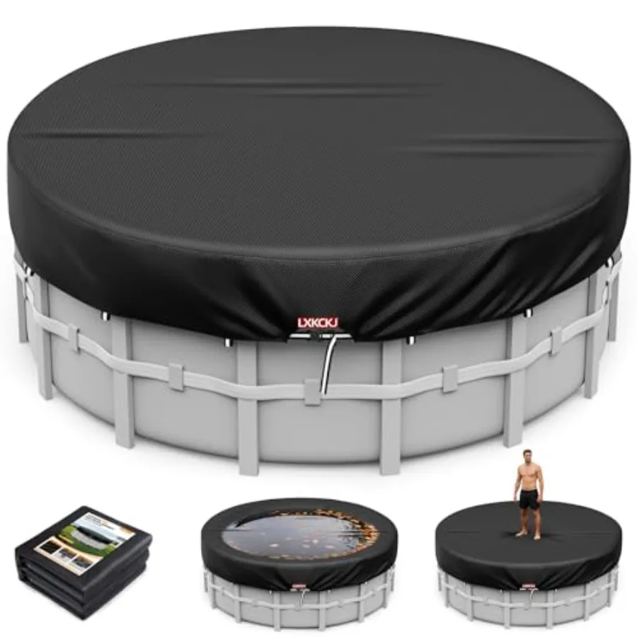 Above Ground Pool Cover, 420D Solar Winter Pool Tarp, Blue, Waterproof and Windproof Protection for 22FT Round Pools with Acces
Above Ground Pool Cover, 420D Solar Winter Pool Tarp, Blue, Waterproof and Windproof Protection for 22FT Round Pools with Acces